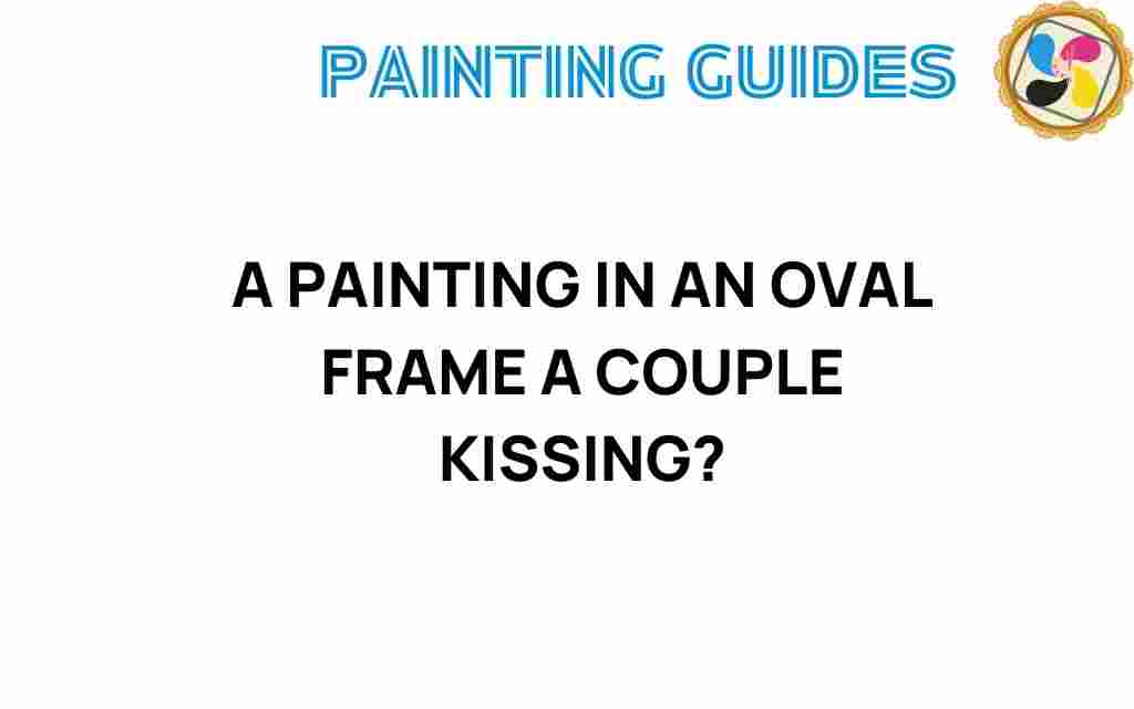 couple-kissing-oval-frame