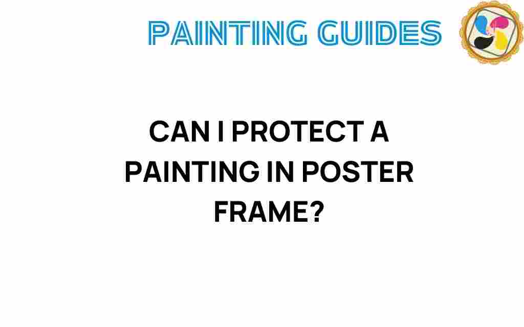 can-i-protect-painting-poster-frame