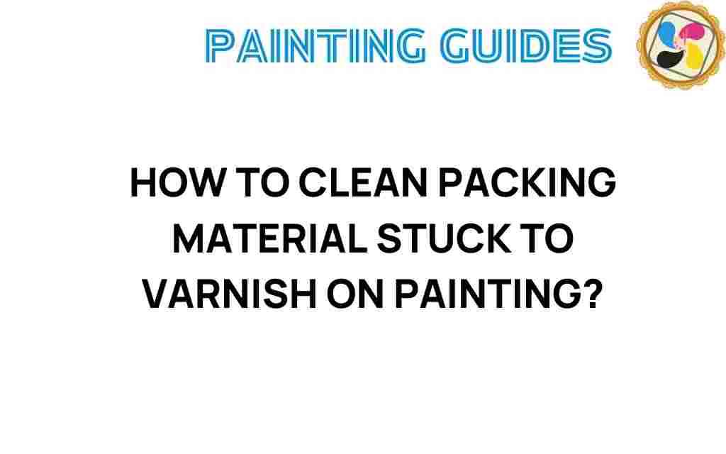 cleaning-packing-material-stuck-to-varnish